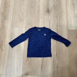 Hurley Kids Navy Long Sleeve Tee